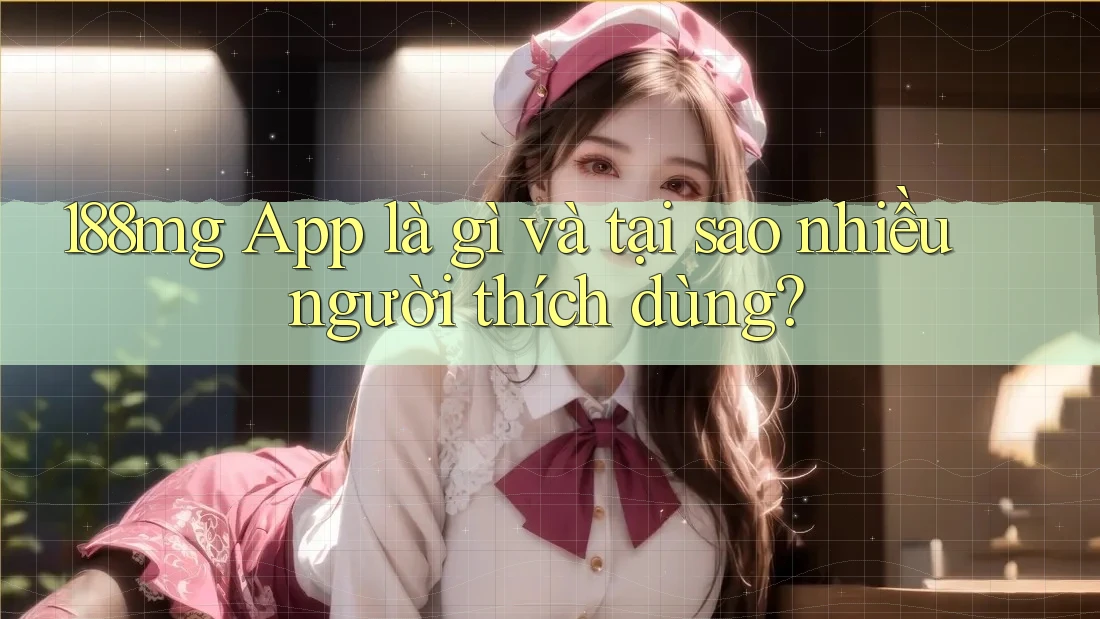 188mg App là gì và tại sao nhiều người thích dùng? 188mg App là gì và tại sao nhiều người thích dùng?