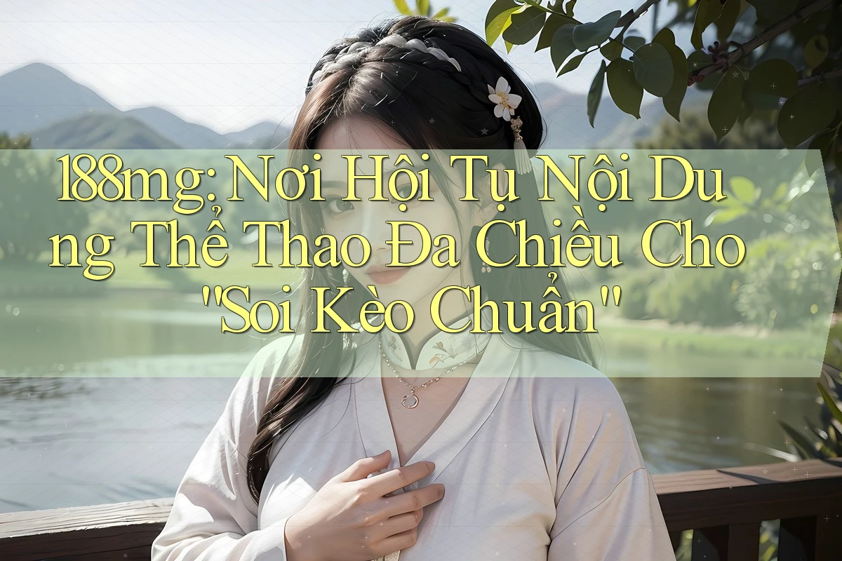 188mg: Nơi Hội Tụ Nội Dung Thể Thao Đa Chiều Cho “Soi Kèo Chuẩn” 188mg: Nơi Hội Tụ Nội Dung Thể Thao Đa Chiều Cho “Soi Kèo Chuẩn”