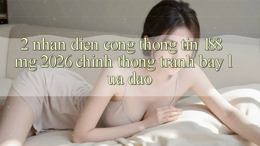2. Nhận diện Cổng thông tin 188mg 2026 chính thống: Tránh bẫy lừa đảo 2. Nhận diện Cổng thông tin 188mg 2026 chính thống: Tránh bẫy lừa đảo