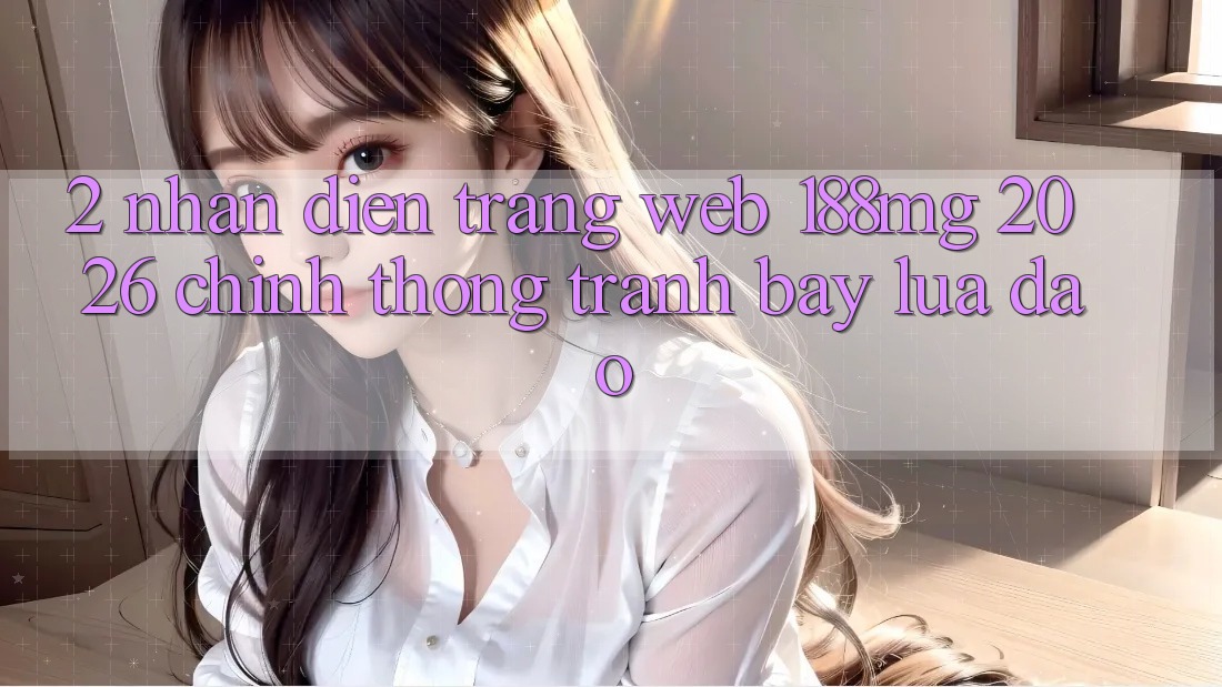 2. Nhận diện Trang web 188mg 2026 chính thống: Tránh bẫy lừa đảo 2. Nhận diện Trang web 188mg 2026 chính thống: Tránh bẫy lừa đảo