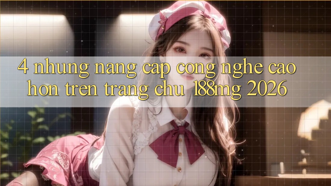4. Những nâng cấp công nghệ cao hơn trên Trang chủ 188mg 2026 4. Những nâng cấp công nghệ cao hơn trên Trang chủ 188mg 2026