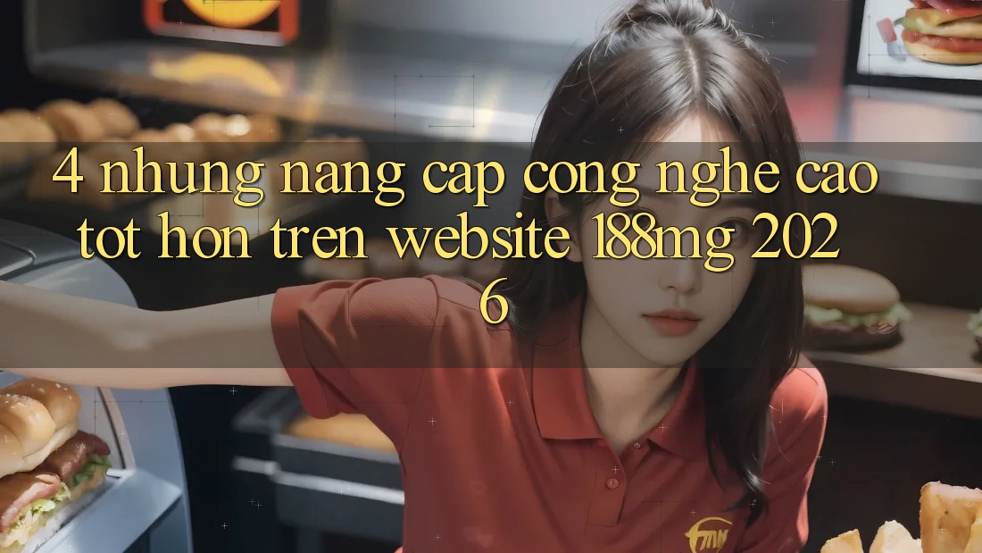 4. Những nâng cấp công nghệ cao tốt hơn trên Website 188mg 2026 4. Những nâng cấp công nghệ cao tốt hơn trên Website 188mg 2026