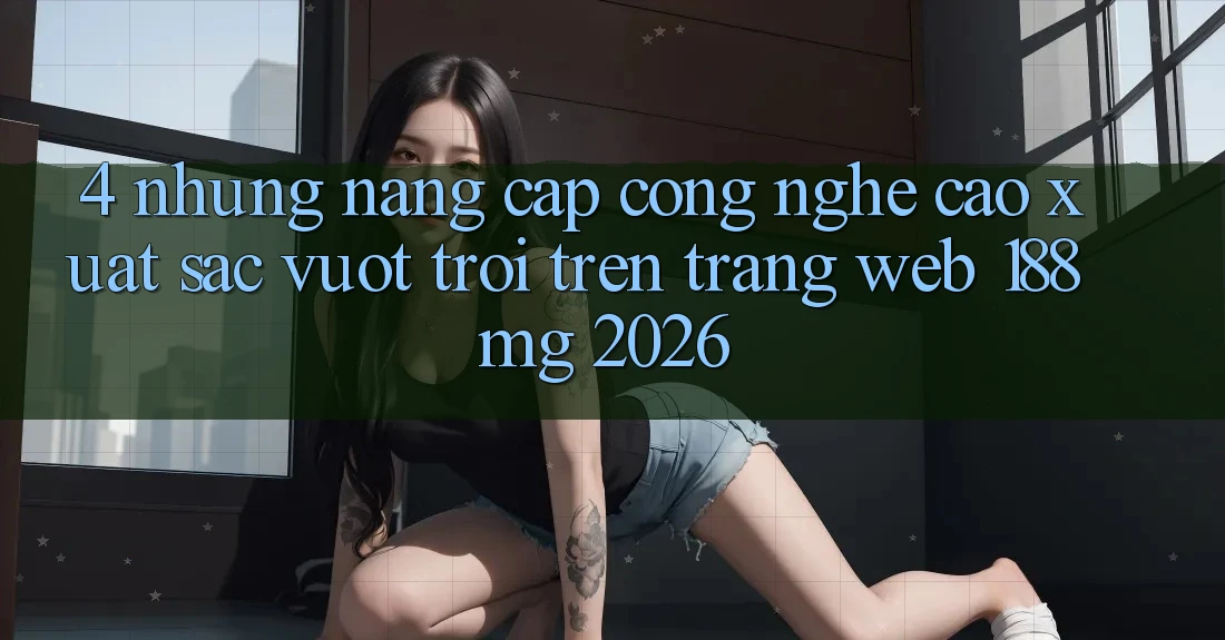 4. Những nâng cấp công nghệ cao xuất sắc vượt trội trên Trang web 188mg 2026 4. Những nâng cấp công nghệ cao xuất sắc vượt trội trên Trang web 188mg 2026