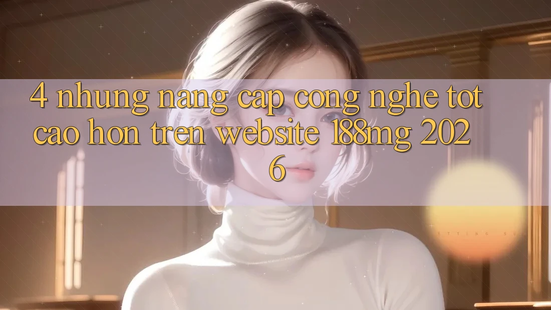 4. Những nâng cấp công nghệ tốt cao hơn trên Website 188mg 2026