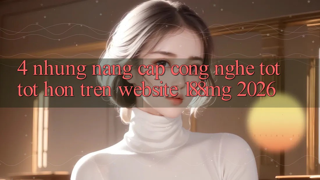 4. Những nâng cấp công nghệ tốt tốt hơn trên Website 188mg 2026 4. Những nâng cấp công nghệ tốt tốt hơn trên Website 188mg 2026