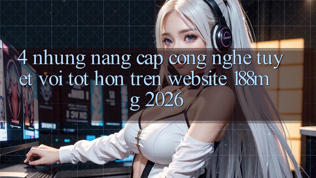 4. Những nâng cấp công nghệ tuyệt vời tốt hơn trên Website 188mg 2026 4. Những nâng cấp công nghệ tuyệt vời tốt hơn trên Website 188mg 2026