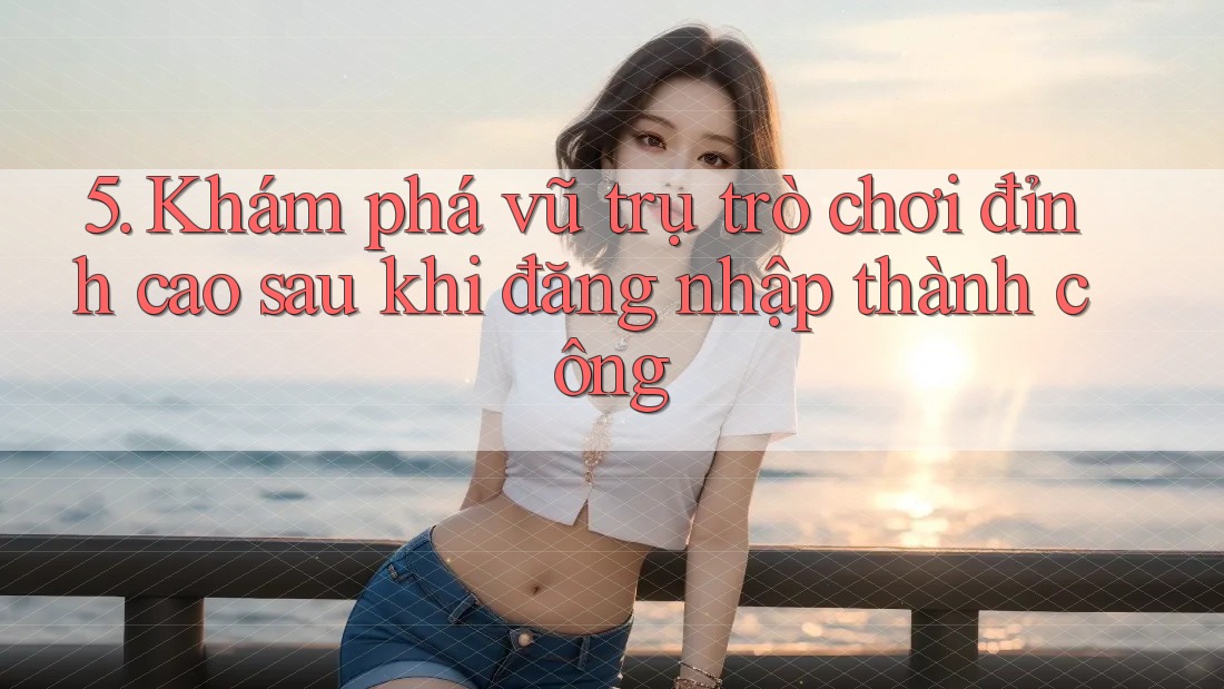 5. Khám phá vũ trụ trò chơi đỉnh cao sau khi đăng nhập thành công 5. Khám phá vũ trụ trò chơi đỉnh cao sau khi đăng nhập thành công