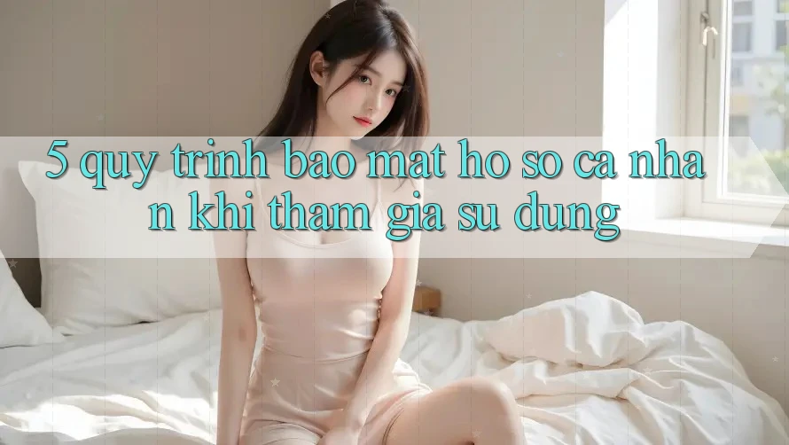 5. Quy trình bảo mật hồ sơ cá nhân khi tham gia sử dụng
