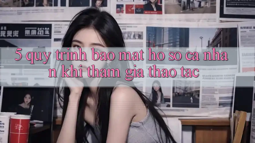5. Quy trình bảo mật hồ sơ cá nhân khi tham gia thao tác 5. Quy trình bảo mật hồ sơ cá nhân khi tham gia thao tác