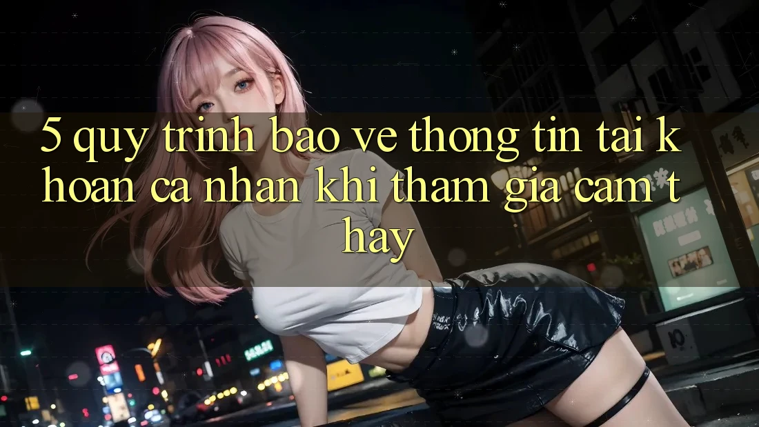 5. Quy trình bảo vệ thông tin tài khoản cá nhân khi tham gia cảm thấy 5. Quy trình bảo vệ thông tin tài khoản cá nhân khi tham gia cảm thấy
