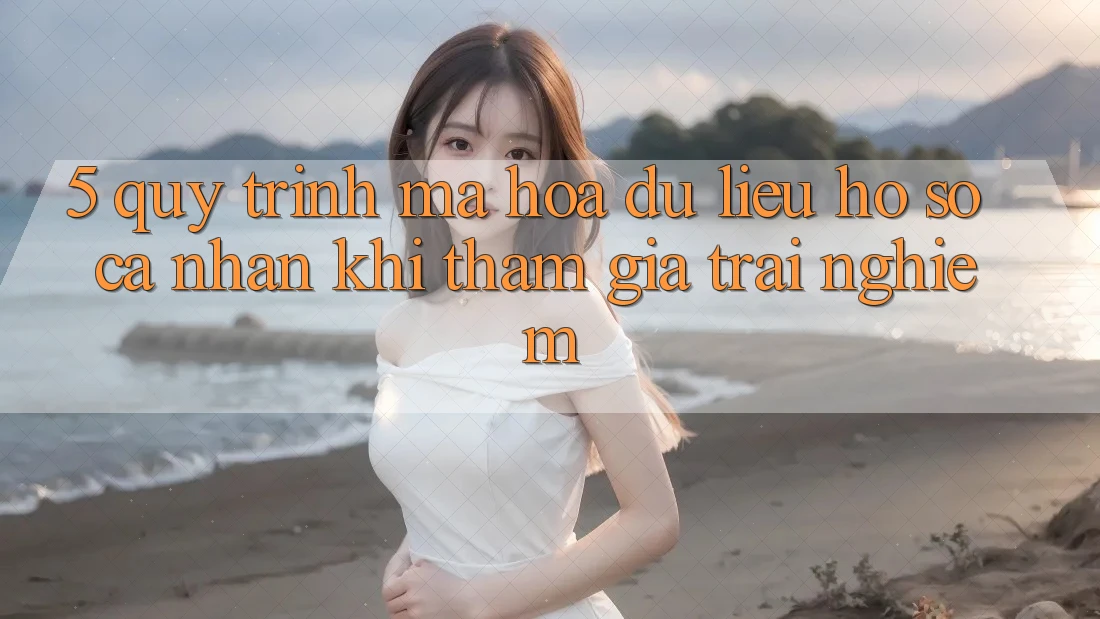5. Quy trình mã hóa dữ liệu hồ sơ cá nhân khi tham gia trải nghiệm 5. Quy trình mã hóa dữ liệu hồ sơ cá nhân khi tham gia trải nghiệm
