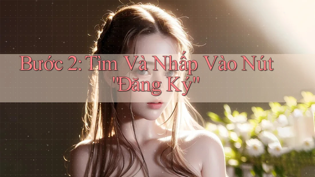 Bước 2: Tìm và Nhấp Vào Nút “Đăng Ký”