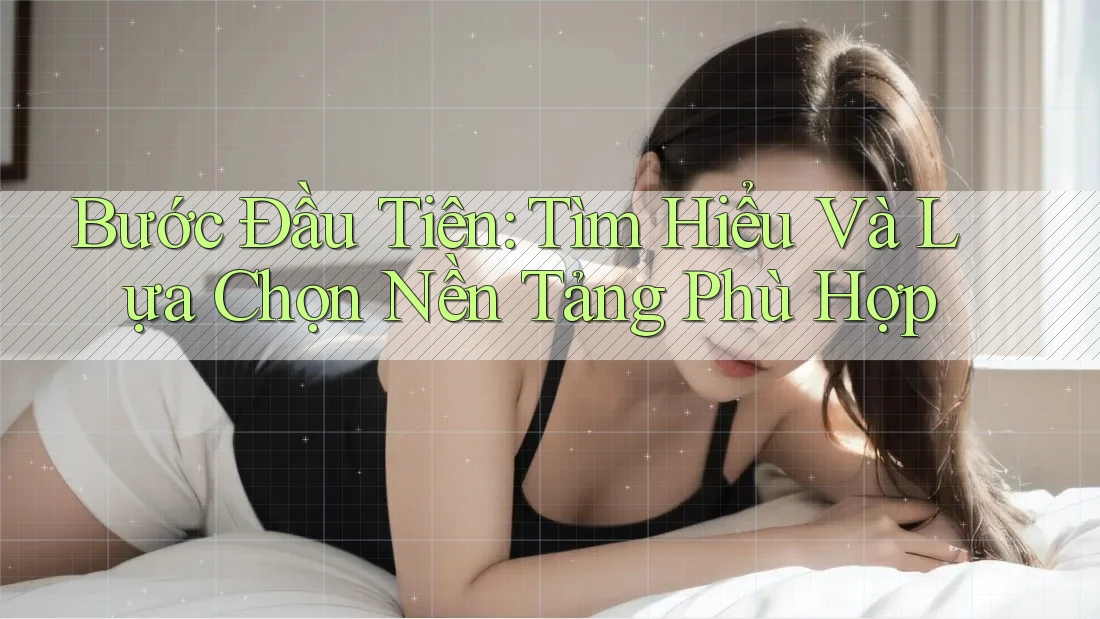 Bước Đầu Tiên: Tìm Hiểu Và Lựa Chọn Nền Tảng Phù Hợp Bước Đầu Tiên: Tìm Hiểu Và Lựa Chọn Nền Tảng Phù Hợp