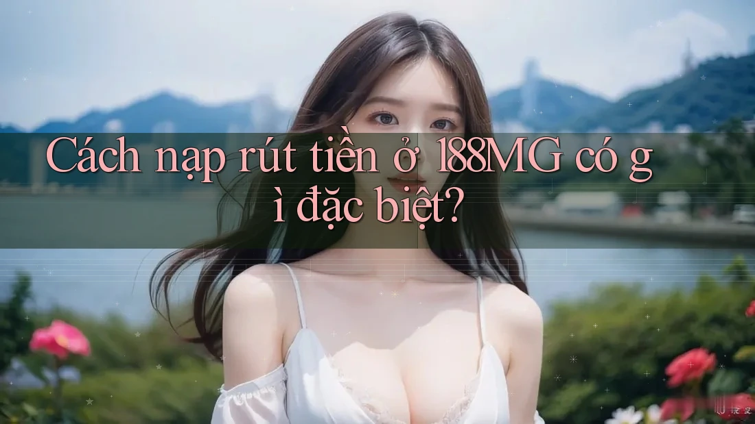 Cách nạp rút tiền ở 188MG có gì đặc biệt?