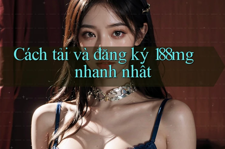 Cách tải và đăng ký 188mg nhanh nhất Cách tải và đăng ký 188mg nhanh nhất