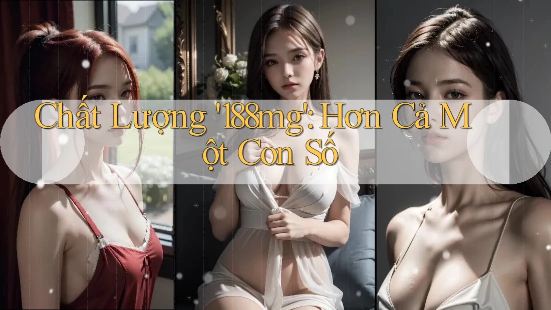 Chất Lượng '188mg': Hơn Cả Một Con Số