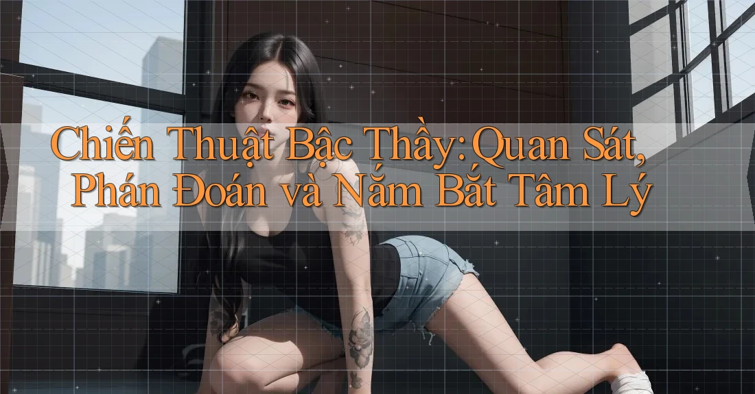 Chiến Thuật Bậc Thầy: Quan Sát, Phán Đoán và Nắm Bắt Tâm Lý