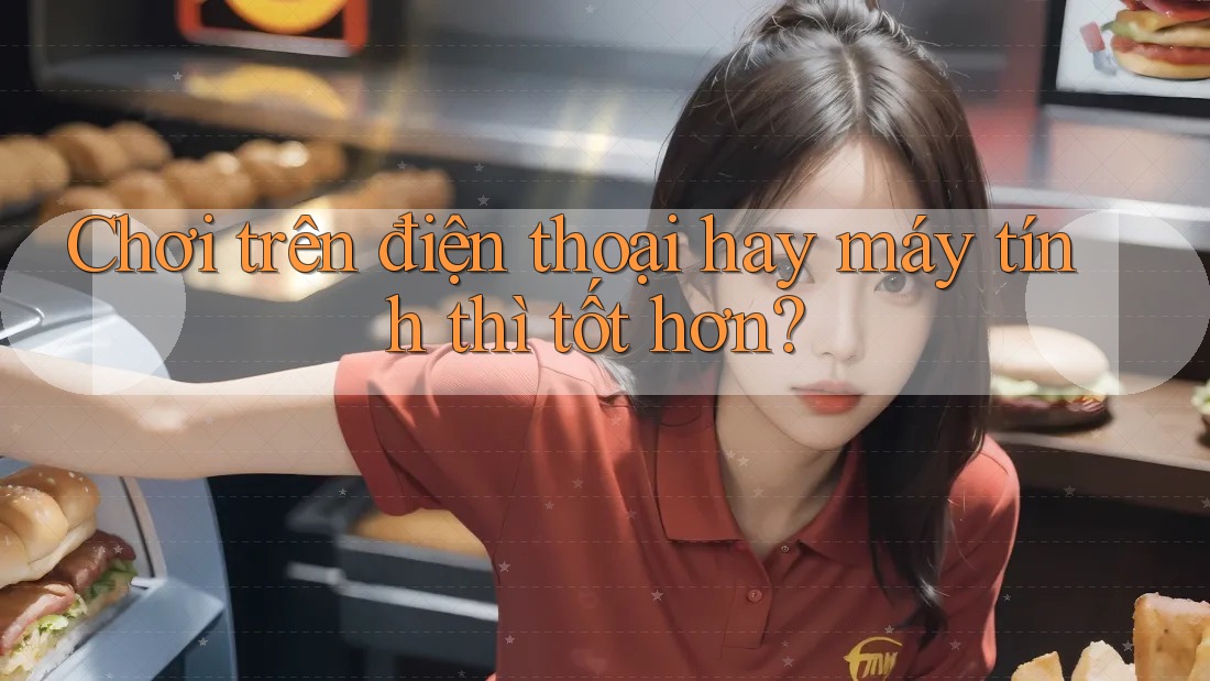 Chơi trên điện thoại hay máy tính thì tốt hơn? Chơi trên điện thoại hay máy tính thì tốt hơn?