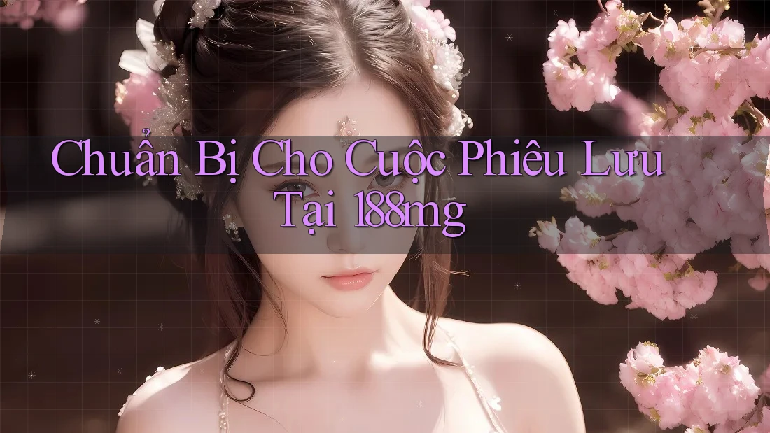 Chuẩn Bị Cho Cuộc Phiêu Lưu Tại 188mg Chuẩn Bị Cho Cuộc Phiêu Lưu Tại 188mg