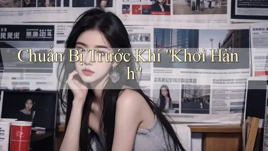 Chuẩn Bị Trước Khi “Khởi Hành” Chuẩn Bị Trước Khi “Khởi Hành”