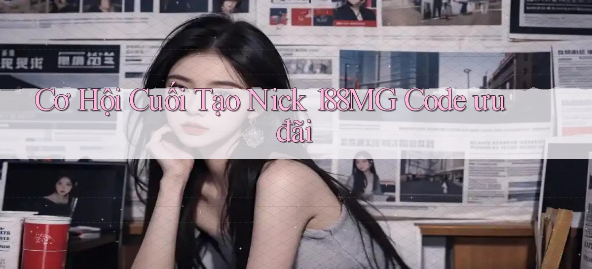 cơ hội cuối tạo nick 188mg code ưu đãi