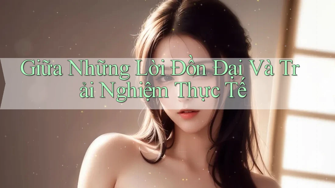 Giữa Những Lời Đồn Đại Và Trải Nghiệm Thực Tế Giữa Những Lời Đồn Đại Và Trải Nghiệm Thực Tế