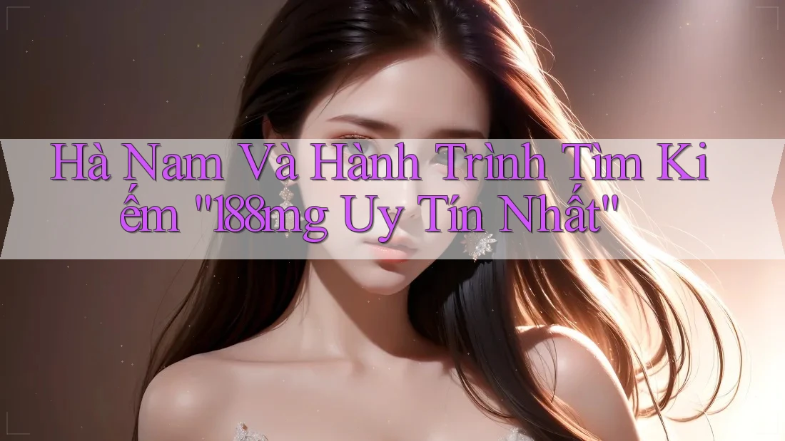 Hà Nam Và Hành Trình Tìm Kiếm “188mg Uy Tín Nhất” Hà Nam Và Hành Trình Tìm Kiếm “188mg Uy Tín Nhất”
