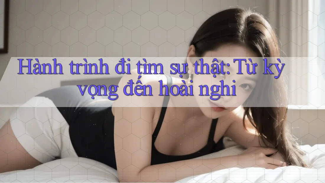 Hành trình đi tìm sự thật: Từ kỳ vọng đến hoài nghi Hành trình đi tìm sự thật: Từ kỳ vọng đến hoài nghi