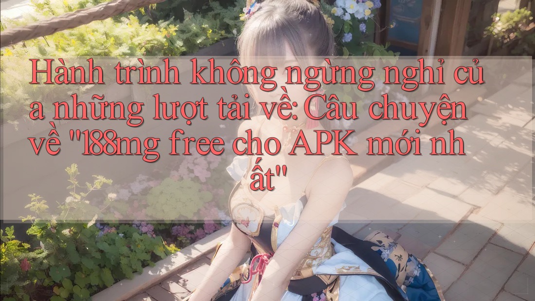 Hành trình không ngừng nghỉ của những lượt tải về: Câu chuyện về “188mg free cho APK mới nhất”