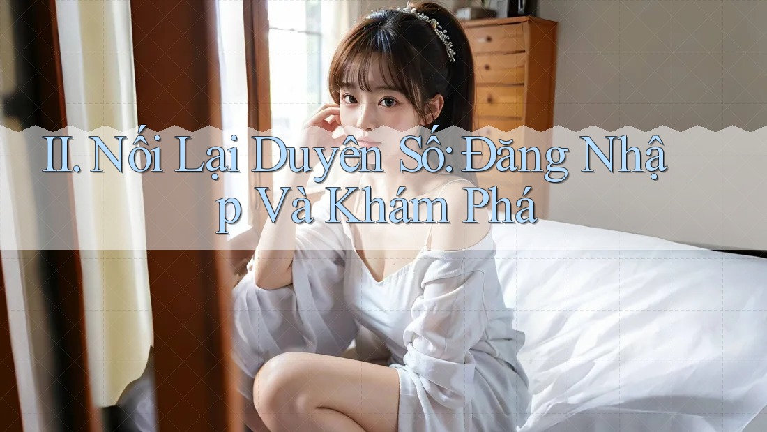 II. Nối Lại Duyên Số: Đăng Nhập Và Khám Phá II. Nối Lại Duyên Số: Đăng Nhập Và Khám Phá