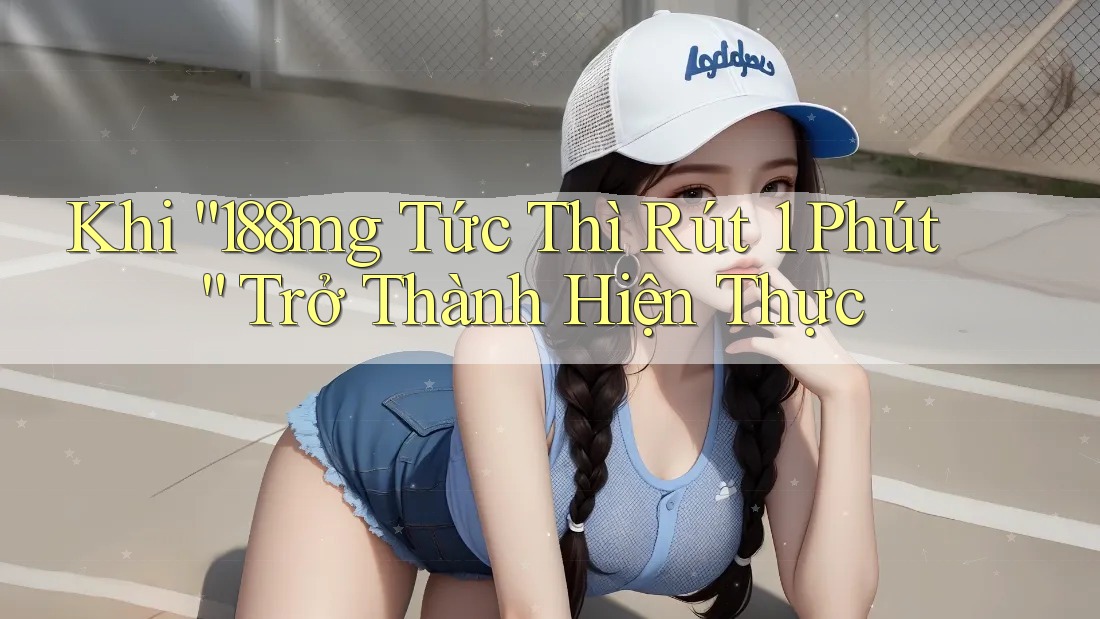 Khi “188mg Tức Thì Rút 1 Phút” Trở Thành Hiện Thực