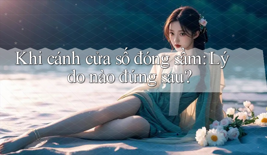Khi cánh cửa số đóng sầm: Lý do nào đứng sau?