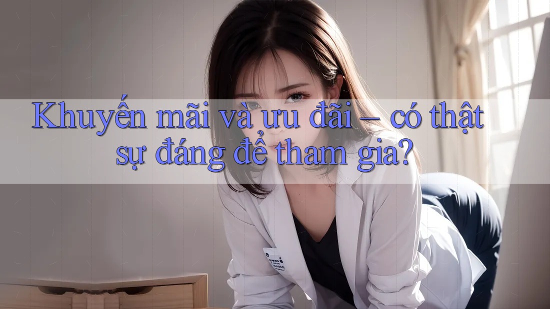 Khuyến mãi và ưu đãi – có thật sự đáng để tham gia? Khuyến mãi và ưu đãi – có thật sự đáng để tham gia?
