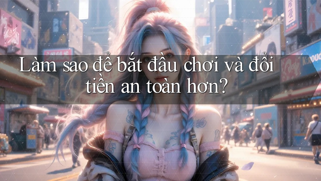 Làm sao để bắt đầu chơi và đổi tiền an toàn hơn?