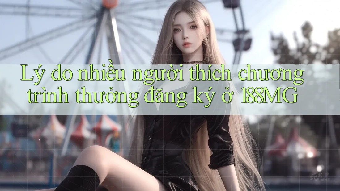 Lý do nhiều người thích chương trình thưởng đăng ký ở 188MG
