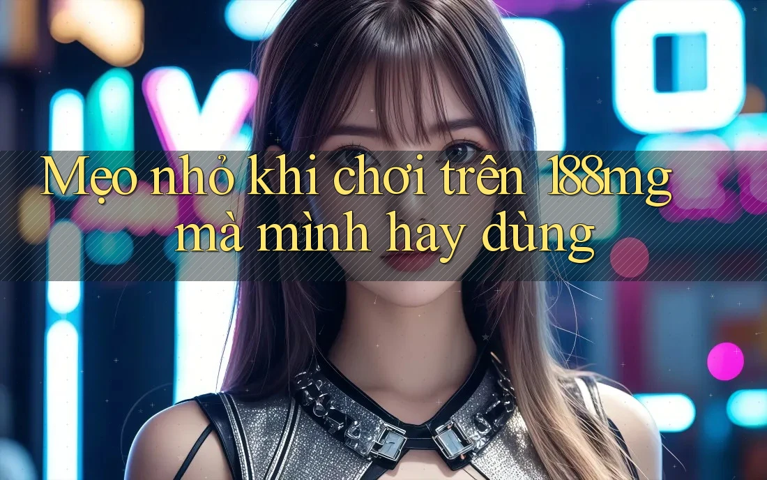 Mẹo nhỏ khi chơi trên 188mg mà mình hay dùng