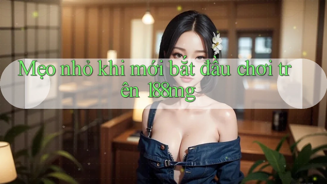 Mẹo nhỏ khi mới bắt đầu chơi trên 188mg Mẹo nhỏ khi mới bắt đầu chơi trên 188mg