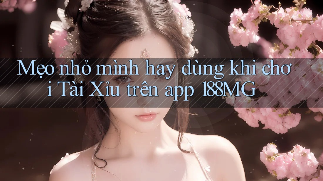 Mẹo nhỏ mình hay dùng khi chơi Tài Xỉu trên app 188MG Mẹo nhỏ mình hay dùng khi chơi Tài Xỉu trên app 188MG