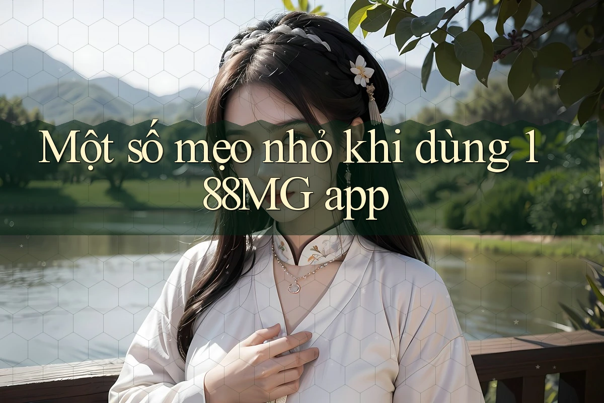 Một số mẹo nhỏ khi dùng 188MG app Một số mẹo nhỏ khi dùng 188MG app