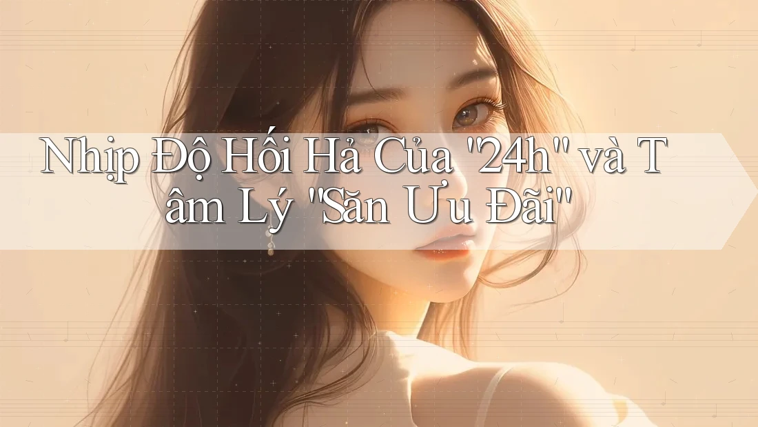 Nhịp Độ Hối Hả Của “24h” và Tâm Lý “Săn Ưu Đãi” Nhịp Độ Hối Hả Của “24h” và Tâm Lý “Săn Ưu Đãi”
