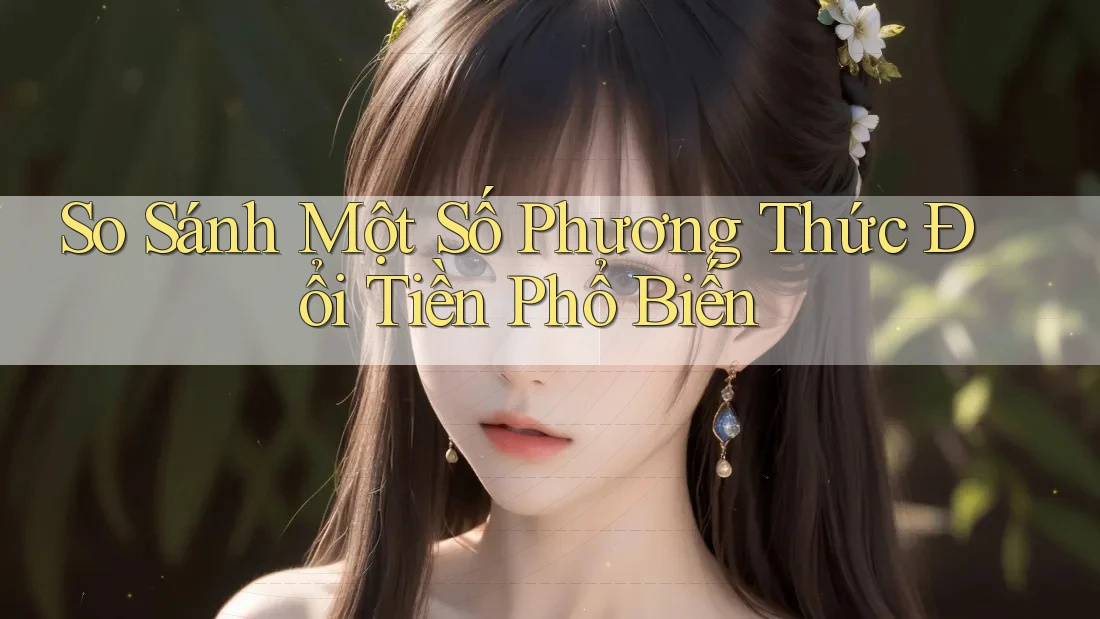 So Sánh Một Số Phương Thức Đổi Tiền Phổ Biến So Sánh Một Số Phương Thức Đổi Tiền Phổ Biến
