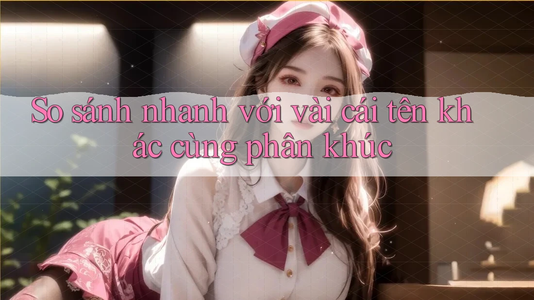So sánh nhanh với vài cái tên khác cùng phân khúc So sánh nhanh với vài cái tên khác cùng phân khúc