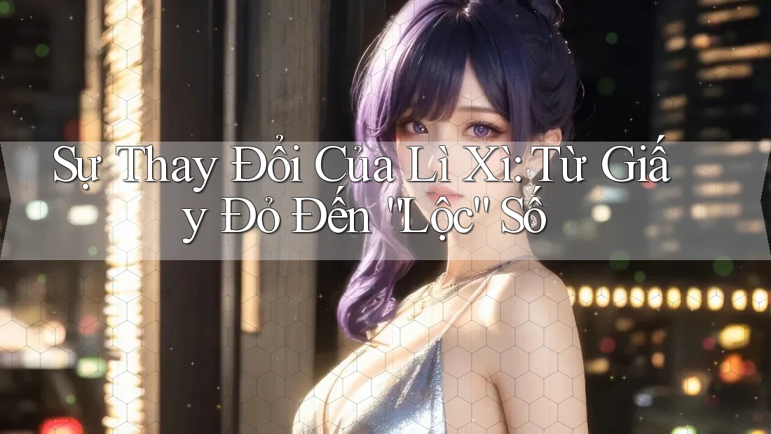 Sự Thay Đổi Của Lì Xì: Từ Giấy Đỏ Đến “Lộc” Số Sự Thay Đổi Của Lì Xì: Từ Giấy Đỏ Đến “Lộc” Số