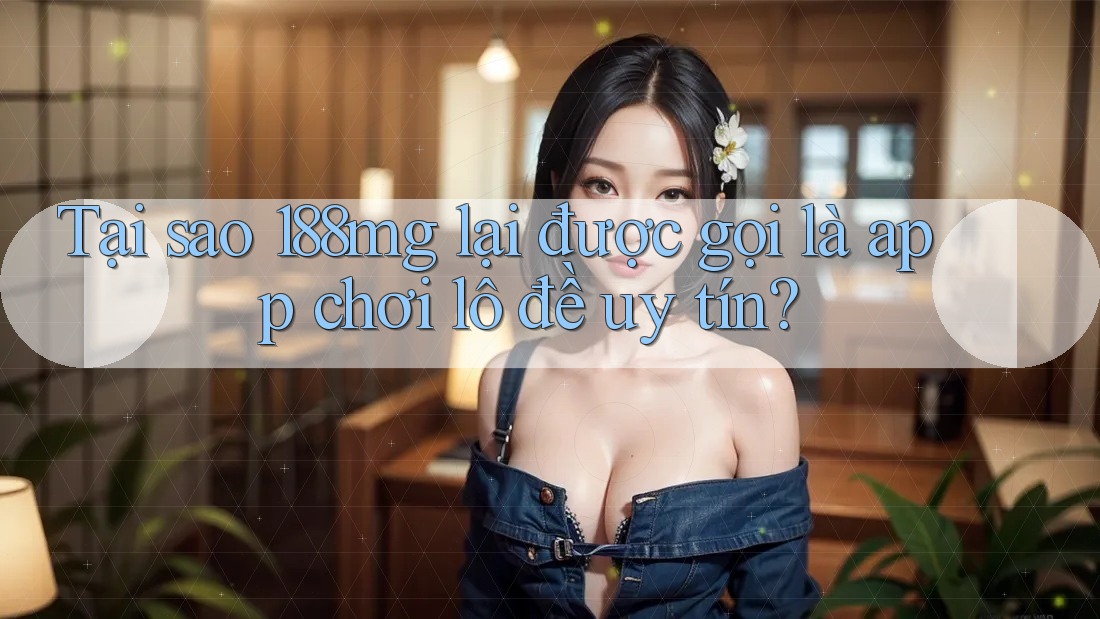 Tại sao 188mg lại được gọi là app chơi lô đề uy tín? Tại sao 188mg lại được gọi là app chơi lô đề uy tín?