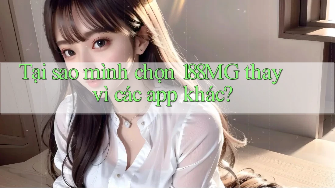 Tại sao mình chọn 188MG thay vì các app khác?
