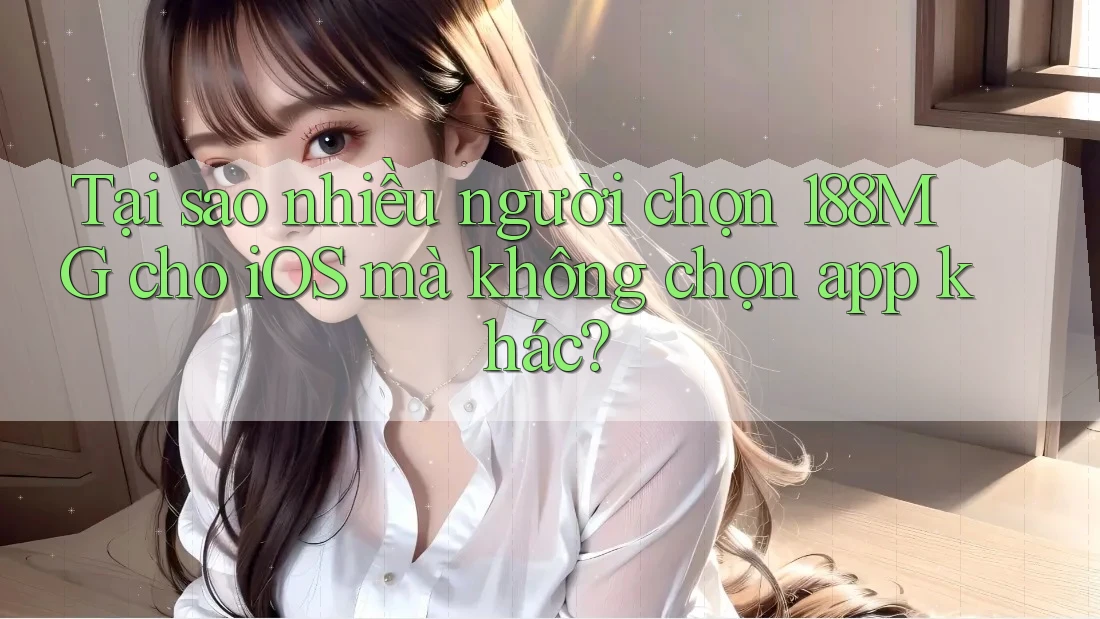 Tại sao nhiều người chọn 188MG cho iOS mà không chọn app khác? Tại sao nhiều người chọn 188MG cho iOS mà không chọn app khác?