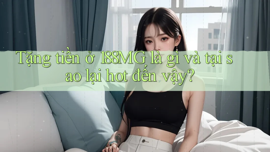 Tặng tiền ở 188MG là gì và tại sao lại hot đến vậy? Tặng tiền ở 188MG là gì và tại sao lại hot đến vậy?