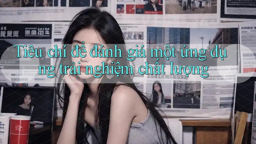 Tiêu chí để đánh giá một ứng dụng trải nghiệm chất lượng