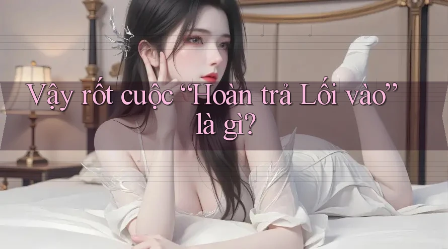 Vậy rốt cuộc “Hoàn trả Lối vào” là gì? Vậy rốt cuộc “Hoàn trả Lối vào” là gì?